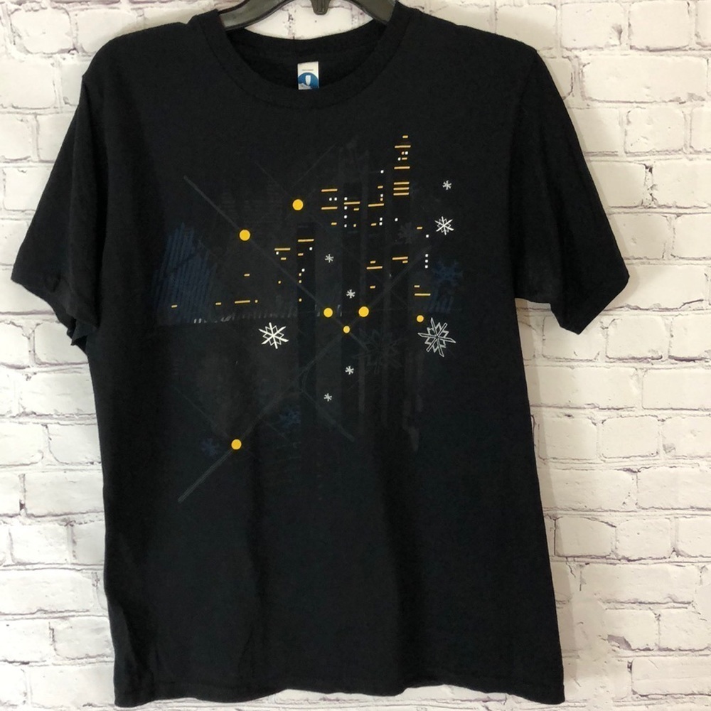Shirt woot City Stars Black Tee